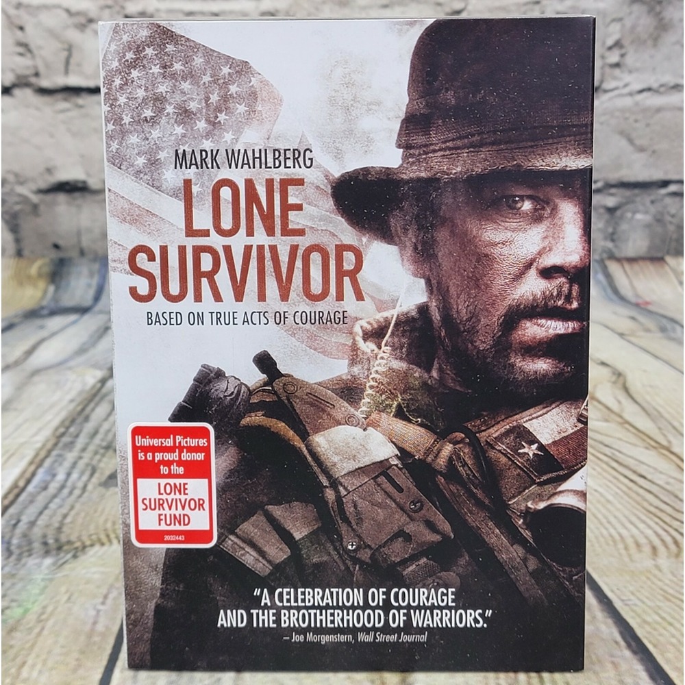 Lone Survivor DVD 2014 NEW Sealed Mark Wahlberg Action War Movie Widescreen‎